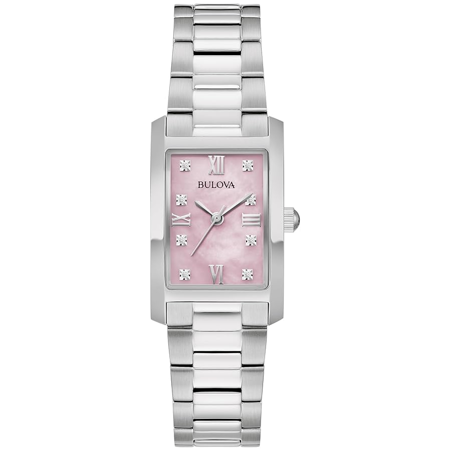 ★lady★ Amazon.com: Bulova Ladies Classic 3-Hand Diamond Quartz